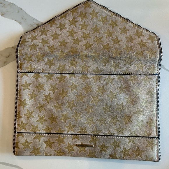 Rebecca Minkoff Leo Clutch- Envelope- Zipper Detailing - Picture 3 of 6